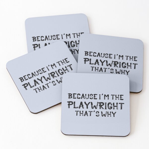 Item preview, Because I'm the Playwright designed and sold by Theatre Thoughts.