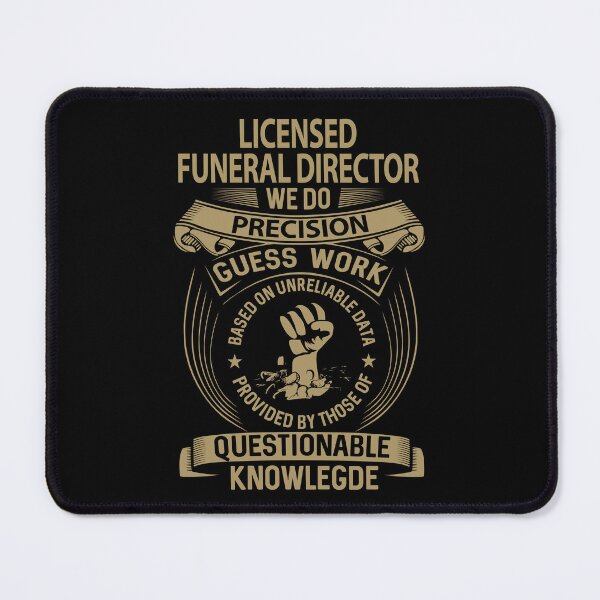 Item preview, Licensed Funeral Director T Shirt - We Do Precision Job Gift Item Tee designed and sold by paneczkopat.