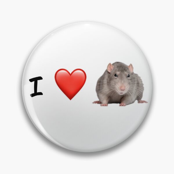 Item preview, I love rats designed and sold by Frikin.
