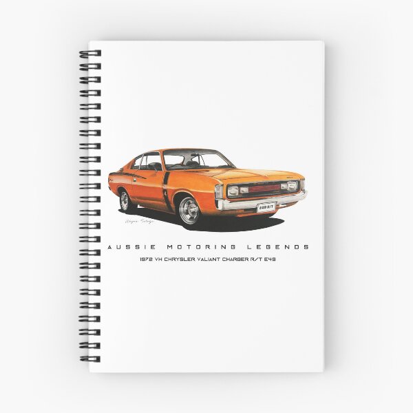 Aperçu de l'œuvre Légendes de l'automobile australienne Chrysler Valiant Charger R/T E49 1972 VH créée et vendue par Wayne Sotogi.