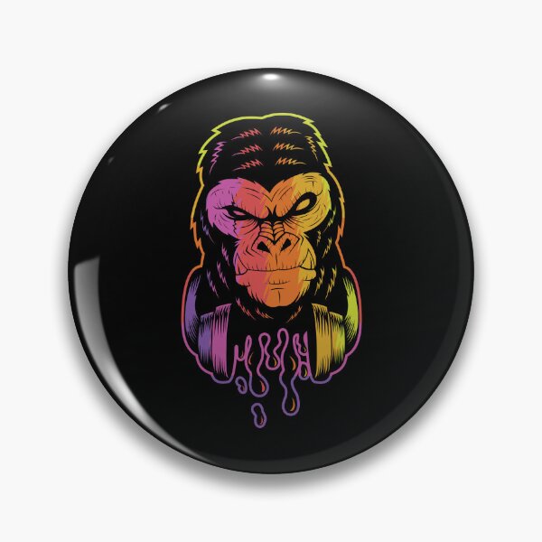 Item preview, Cool Gorilla Head designed and sold by Prince - Bestseller ★★★★★.