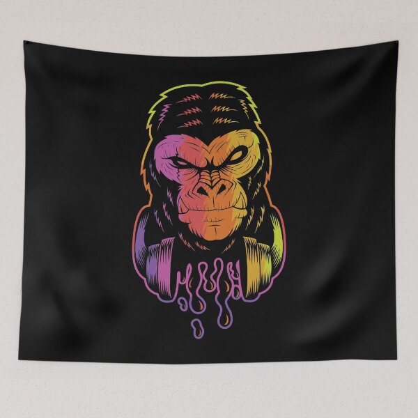 Item preview, Cool Gorilla Head designed and sold by Prince - Bestseller ★★★★★.