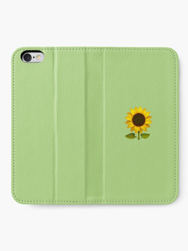 Fundas tarjetero para iPhone «Girasol Emoji» de laurencondoluci | Redbubble