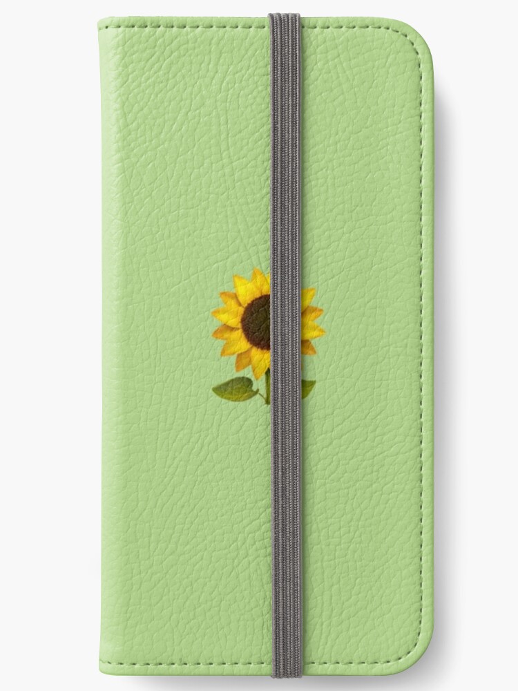 Fundas tarjetero para iPhone «Girasol Emoji» de laurencondoluci | Redbubble