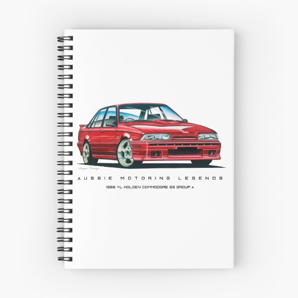 Item preview, Aussie Motoring Legends 1986 VL Holden Commodore SS Group A designed and sold by Wayne Sotogi.