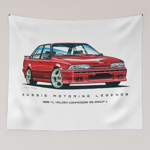 Item preview, Aussie Motoring Legends 1986 VL Holden Commodore SS Group A designed and sold by Wayne Sotogi.