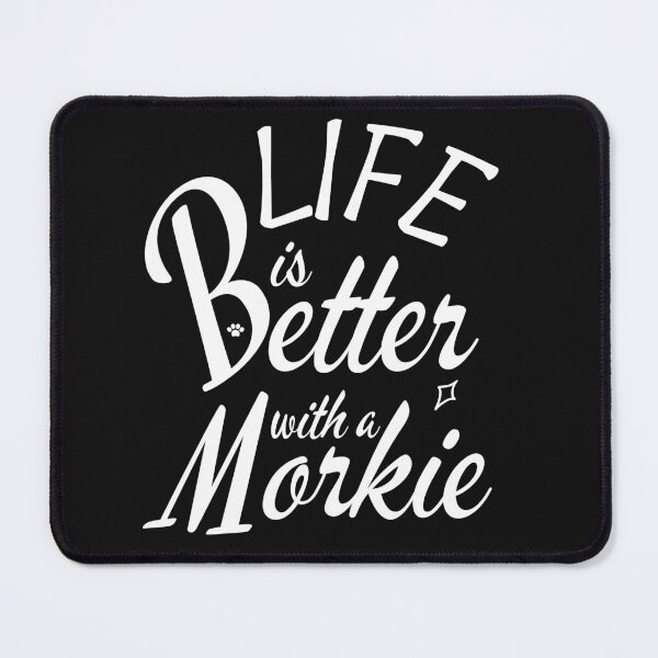 Item preview, Life Is Better With A Morkie - Morkie Dog Lover Fun Graphic - Fun Morkie Gifts Classic T-Shirt designed and sold by PDesigns69.