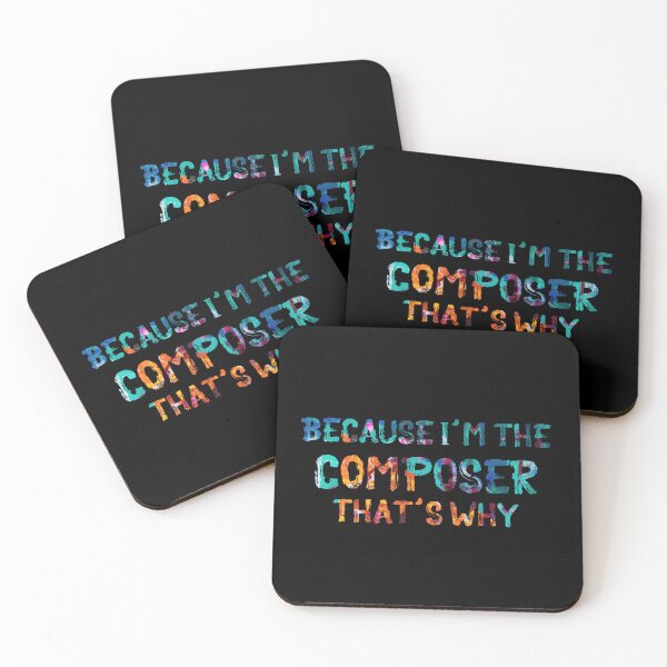 Item preview, Because I'm the Composer designed and sold by Theatre Thoughts.
