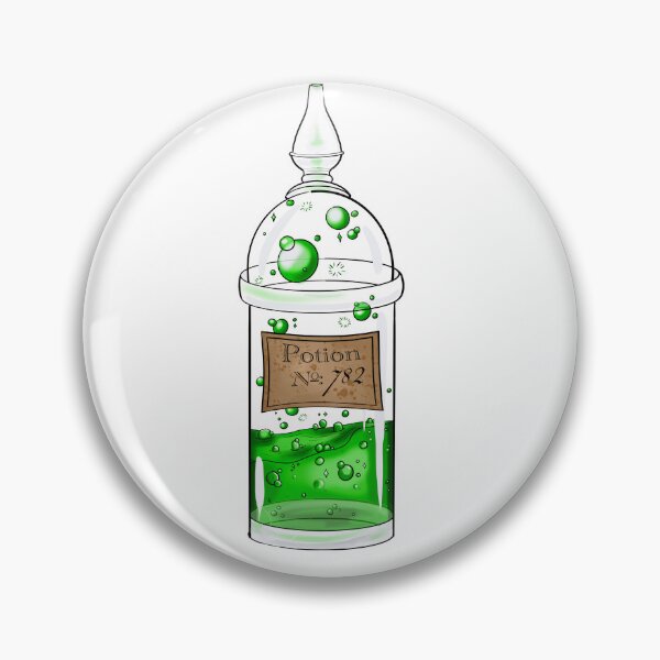 Item preview, Green Potion Bottle HP Potion master designed and sold by Alittlemagik.