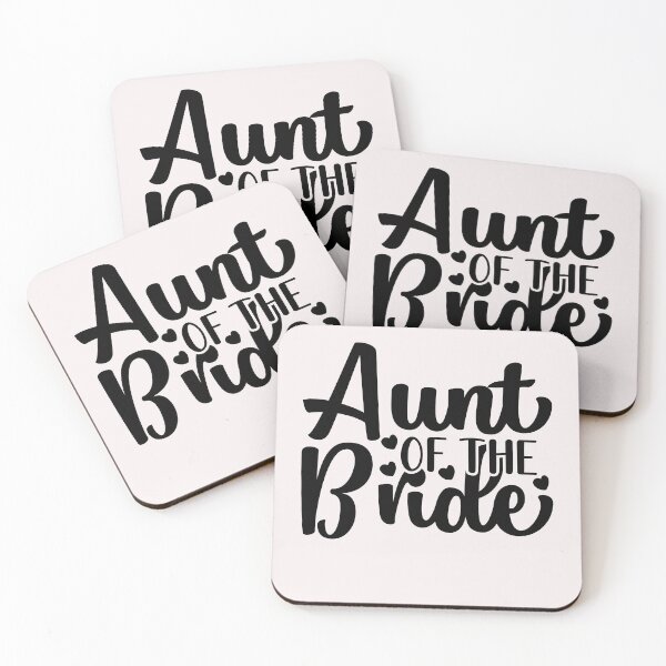 Item preview, Aunt Of The Bride For Wedding  designed and sold by Leader Shirts.
