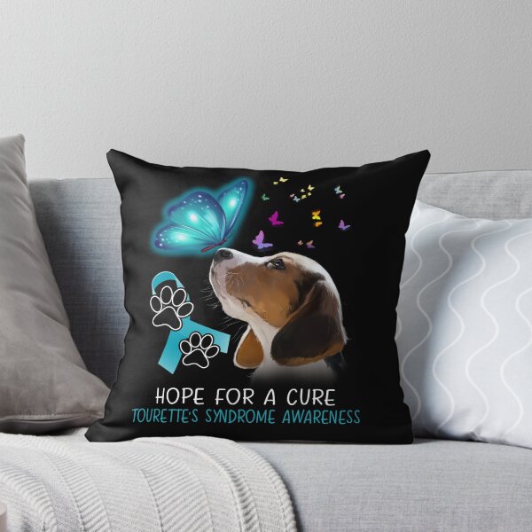Item preview, Beagle Hope For A Cure Tourette's Syndrome Awareness designed and sold by Grooffos.