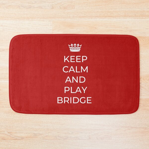 Item preview, Keep Calm and Play Bridge designed and sold by VJKTees.