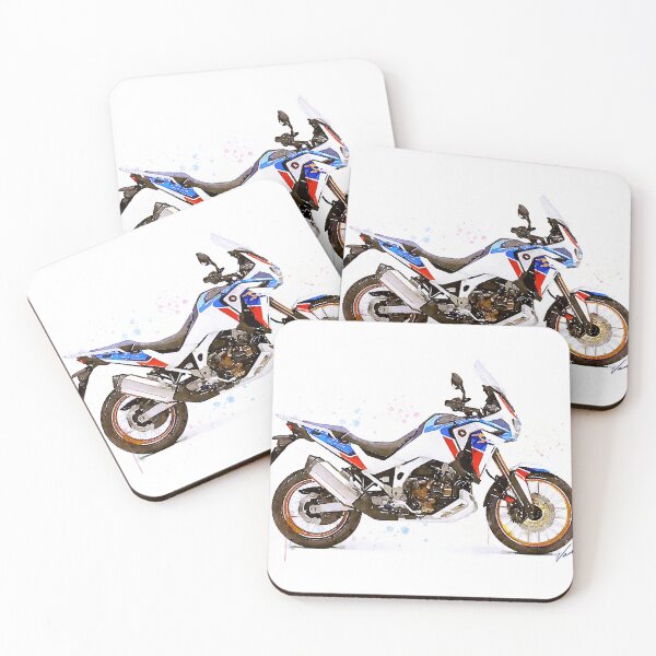 Item preview, Adventure Sport Motorcycle - original watercolor by Vart. designed and sold by vartstudio.