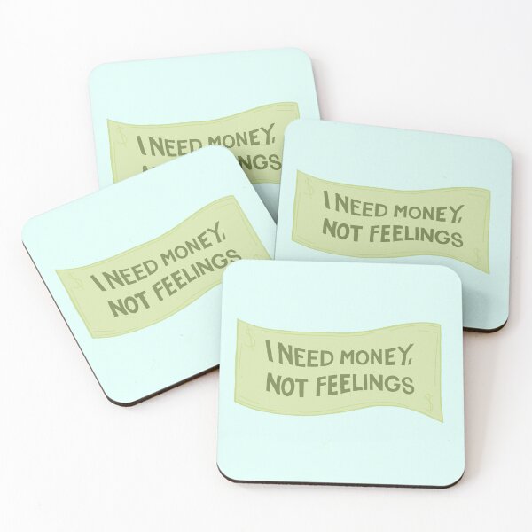 Item preview, I need money not feelings sassy quote designed and sold by theaestheticco.