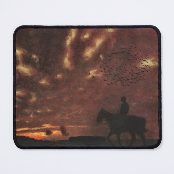 Autumn Evening - Franz von Stuck Mouse Pad