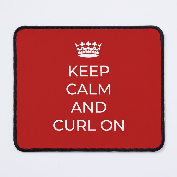 Item preview, Keep Calm and Curl On designed and sold by VJKTees.