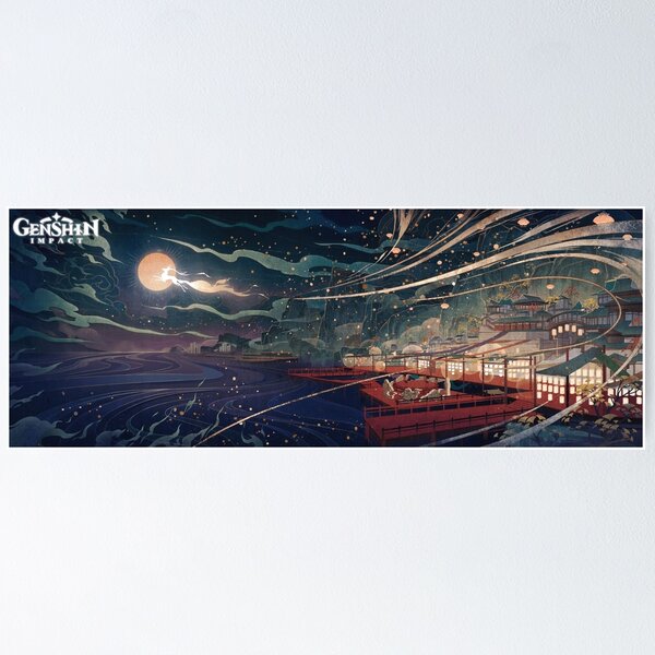 Item preview, Light Lantern Festival Genshin Impact designed and sold by Littlebear1503.