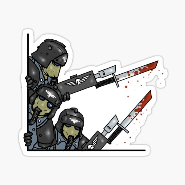 Krieg Peek Sticker