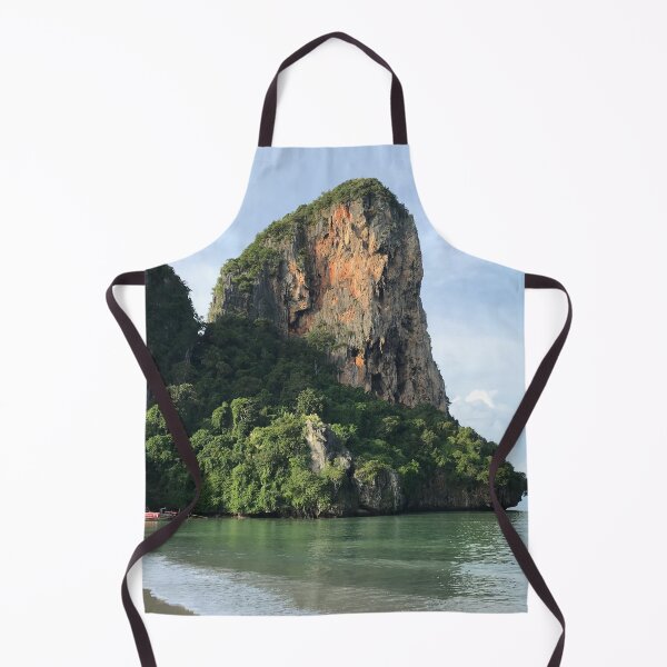 Item preview, Boats at Railay beach krabi Thailand designed and sold by Travel Planet.