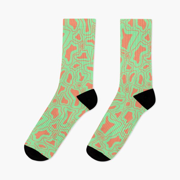 Item preview, Coral Inspired Line Pattern - Watermelon designed and sold by PaintInTheNight.