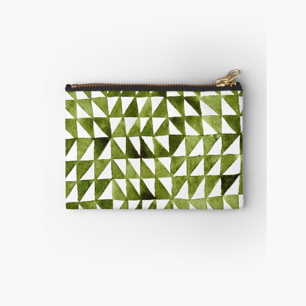 Item preview, Triangle Grid in olive designed and sold by studioanalog.