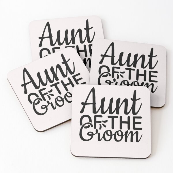 Item preview, Aunt of the Groom Bridal Party Wedding  designed and sold by Leader Shirts.