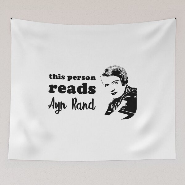 Item preview, This person reads Ayn Rand designed and sold by Heloisa Facchin.
