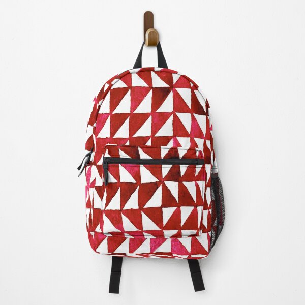 Item preview, Triangle Grid in red designed and sold by studioanalog.