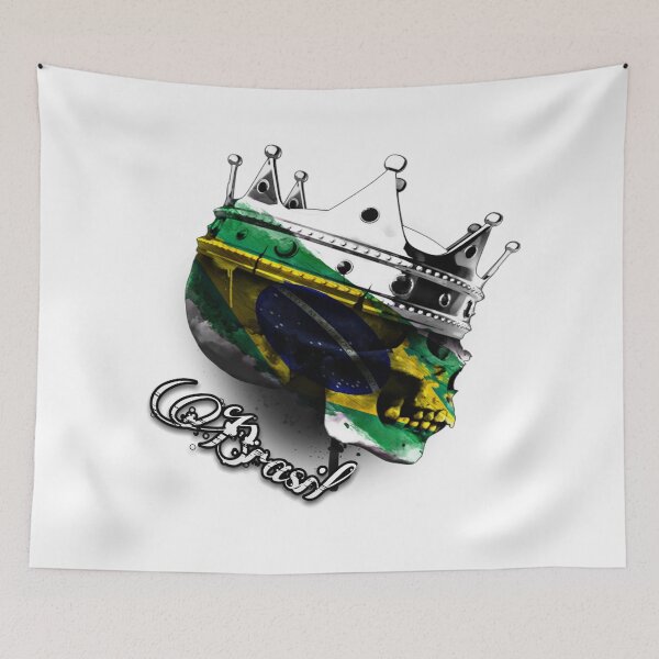 Item preview, King skull Brasil designed and sold by JuliNos.