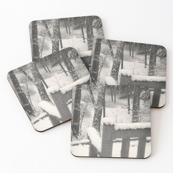 Item preview, Snow Covered Benches designed and sold by Phil Perkins.