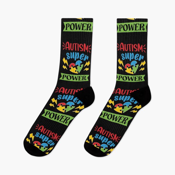 Item preview, Autism Super Power Awareness Month Autistic Support Mom Son designed and sold by MadrigueraSM-.