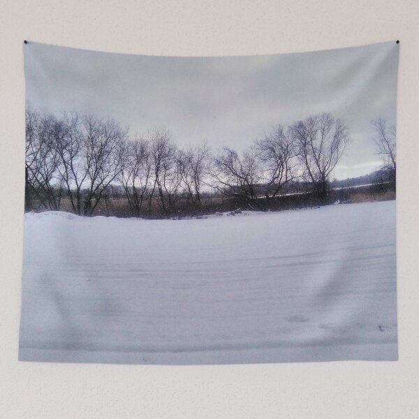 Item preview, snowy tree line designed and sold by Cora Gregory.