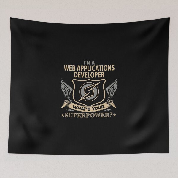Item preview, Web Applications Developer T Shirt - What Is Your Superpower Job Gift Item Tee designed and sold by tamburroallena.
