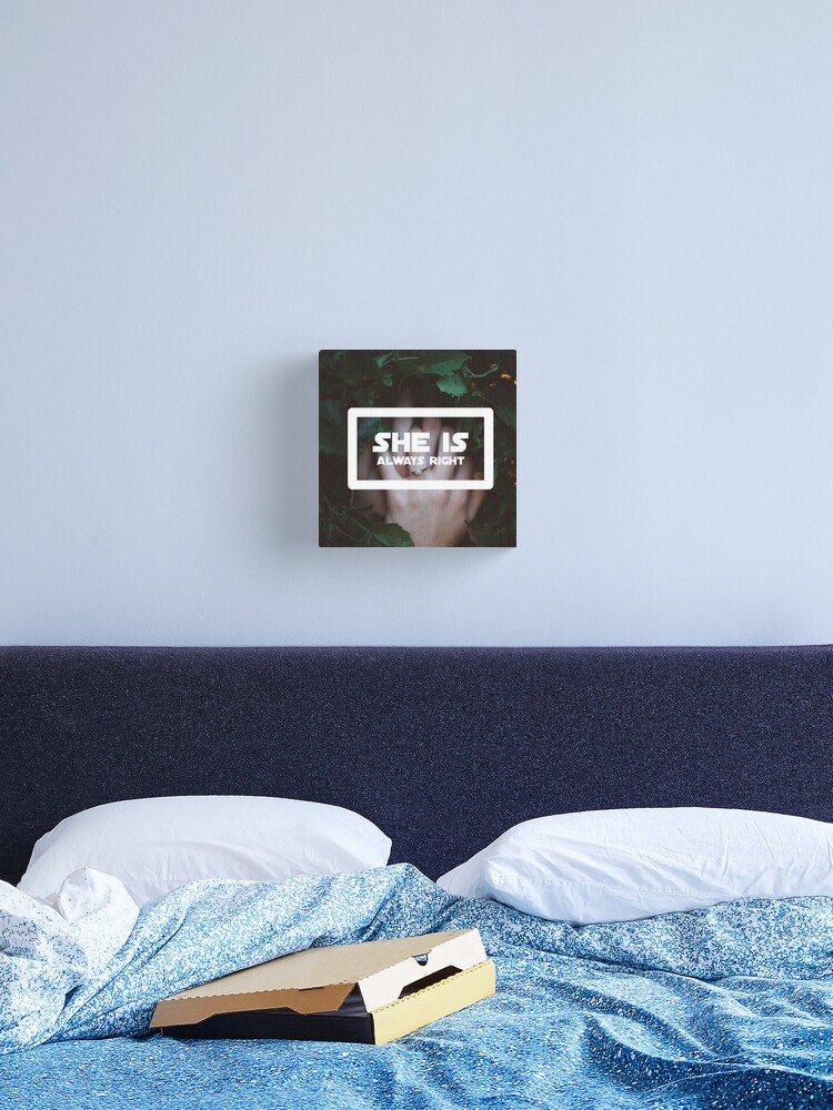 Thumbnail 2 of 3, Canvas Print, "She is Always Right" - pg. 12 designed and sold by imamahn.