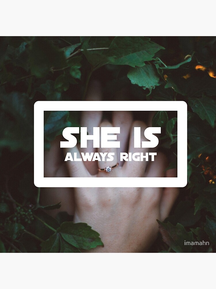Thumbnail 3 of 3, Canvas Print, "She is Always Right" - pg. 12 designed and sold by imamahn.