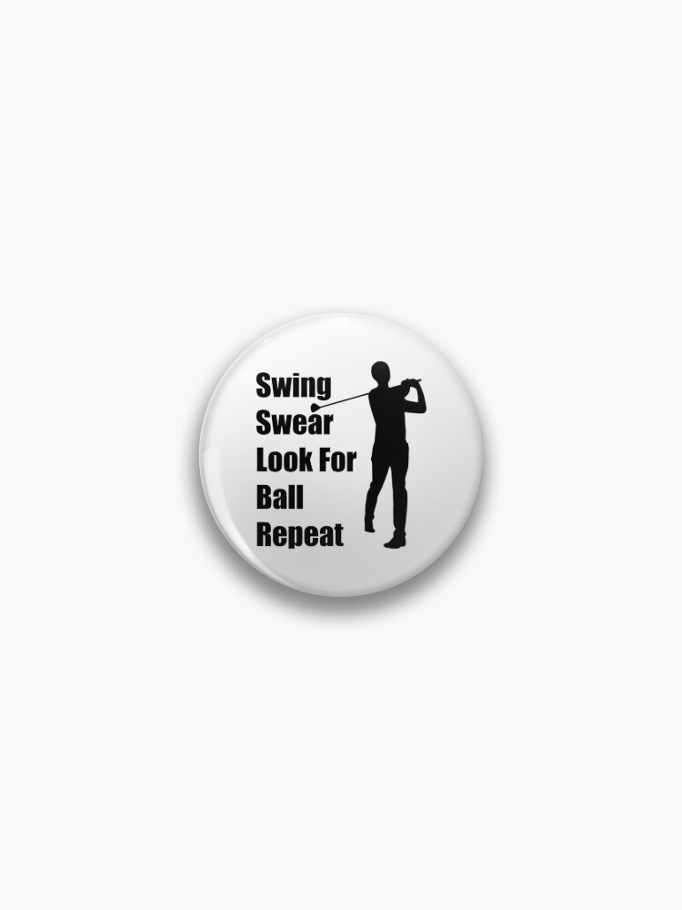 Funny Golf Socks, Swing Swear Repeat