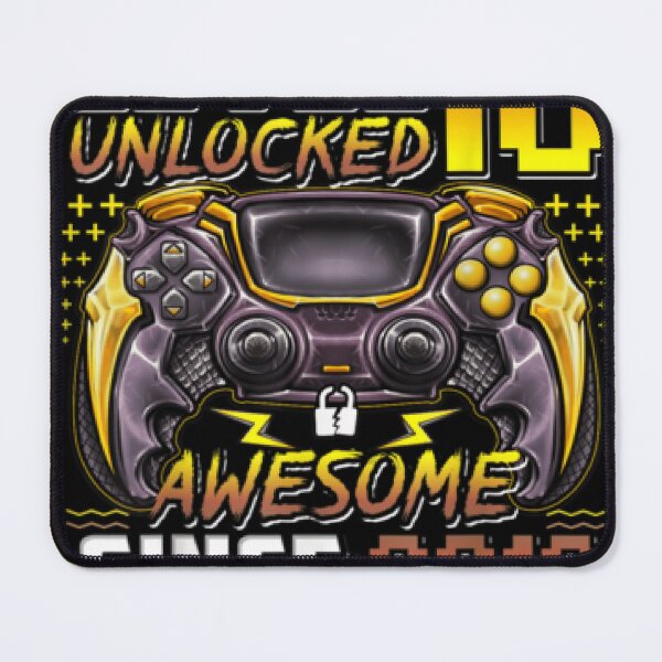 Item preview, Level 10 Unlocked Awesome Since 2012 10th Birthday Gaming T-Shirt designed and sold by selimane.