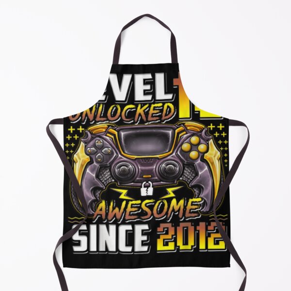 Item preview, Level 10 Unlocked Awesome Since 2012 10th Birthday Gaming T-Shirt designed and sold by selimane.