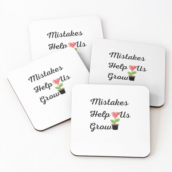 Item preview, Mistakes Help Us Grow designed and sold by ATWAK.