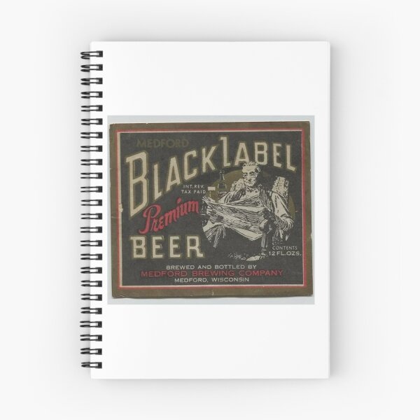 Item preview, Medford Black Label Beer, distressed designed and sold by uniquenostalgia.