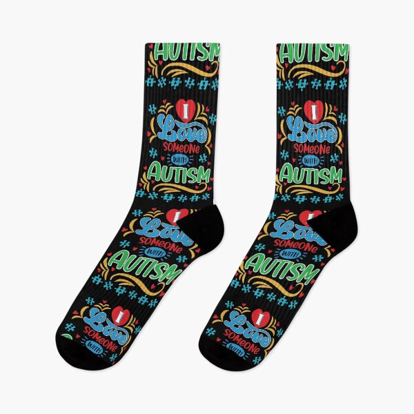Item preview, I Love Someone With Autism Awareness Month Autistic Son Mom designed and sold by MadrigueraSM-.