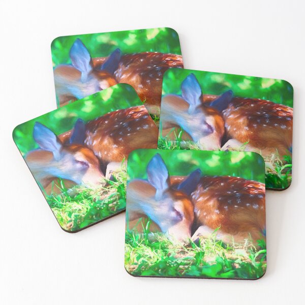 Item preview, Painterly Sleeping Fawn designed and sold by Thymely.