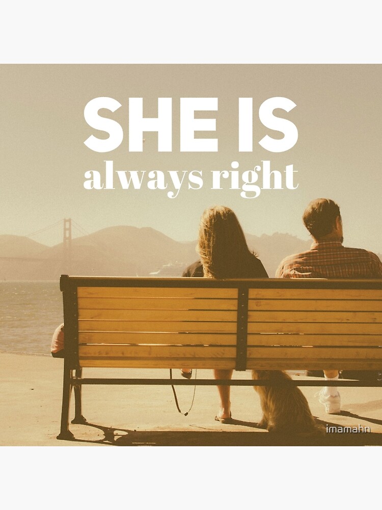 Thumbnail 3 of 3, Canvas Print, "She is Always Right" - pg. 13 designed and sold by imamahn.