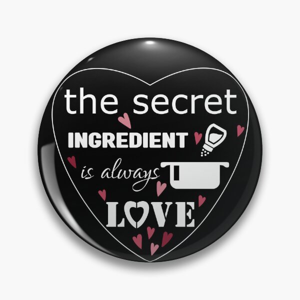 Item preview, The secret ingredient is always love - Cooking chef  designed and sold by Alice-Elgawi.