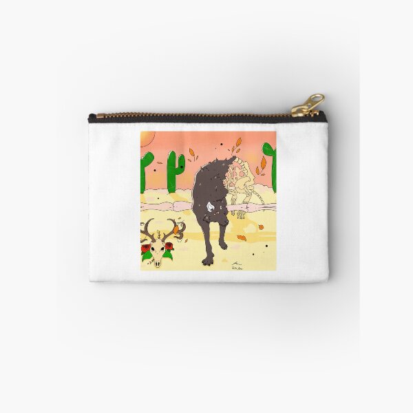 Item preview, Skeletal wolf illustration designed and sold by XoXy24.