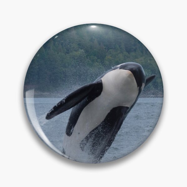 Item preview, Killer Whale Leaping from Ocean designed and sold by HeatherAP.