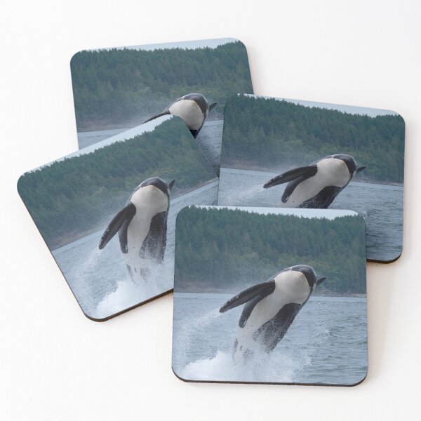 Item preview, Killer Whale Leaping from Ocean designed and sold by HeatherAP.