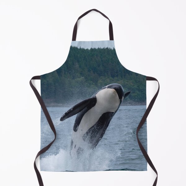 Item preview, Killer Whale Leaping from Ocean designed and sold by HeatherAP.