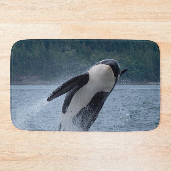 Item preview, Killer Whale Leaping from Ocean designed and sold by HeatherAP.