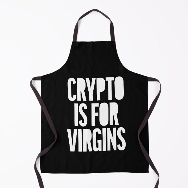 Item preview, Crypto is for virgins text designed and sold by alpdesignart.